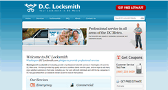 Desktop Screenshot of dc-locksmith.com